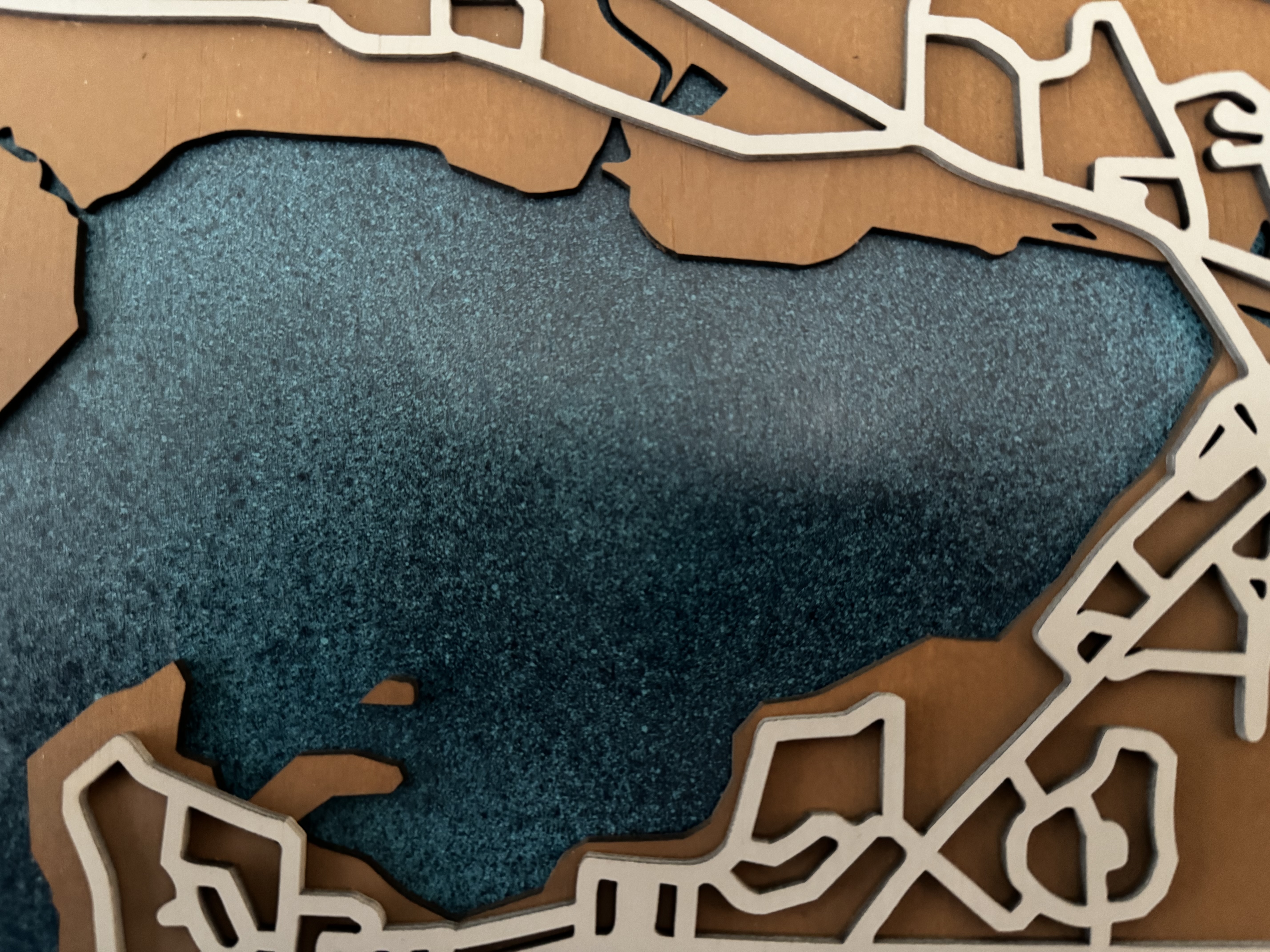 3D Pewaukee Lake - Close-up